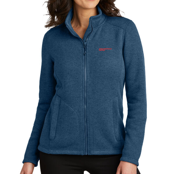 Women's Sweater Fleece Jacket Thumbnail
